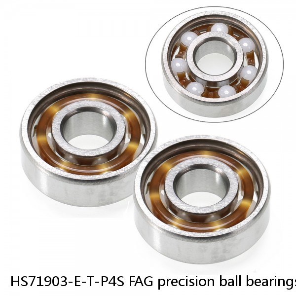 HS71903-E-T-P4S FAG precision ball bearings