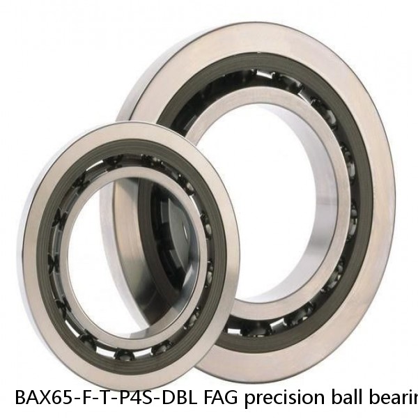 BAX65-F-T-P4S-DBL FAG precision ball bearings